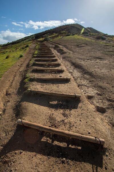 A steep climb in Madeira. Courtesy Jamie Lafferty