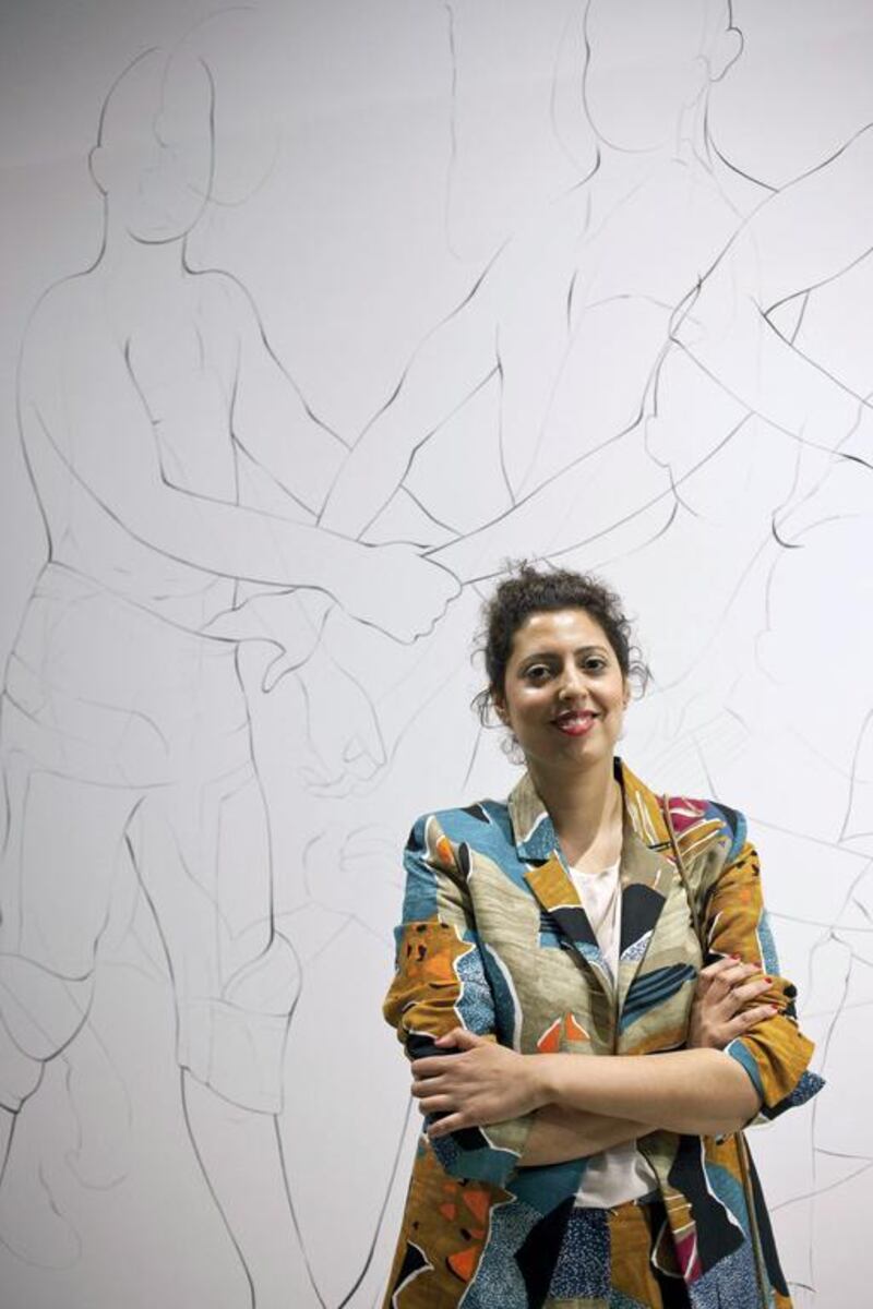 As curator of the Guggenheim’s UBS MAP Global Art Initiative, Sara Raza will acquire recent works from the wider Mena region for the permanent collection of Guggenheim New York. Antonie Robertson / The National