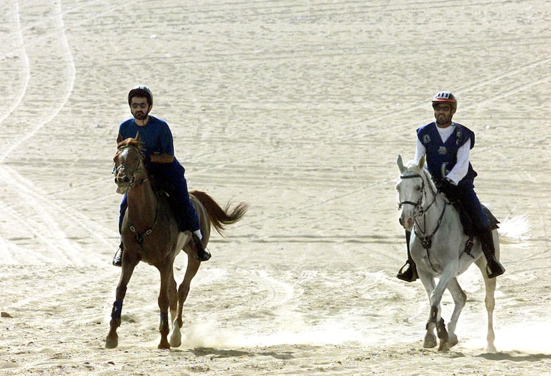 The marathon event attracted riders from Egypt, the UAE, Syria and  Jordan.