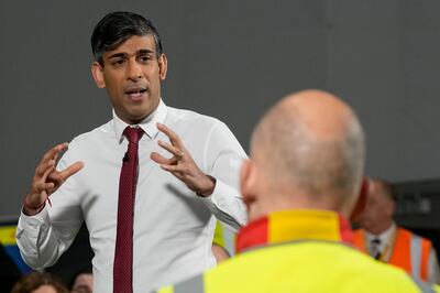 At the next election, Rishi Sunak looks set to need at least 200 votes from the 345 Tory MPs to remain in No 10 Downing Street. Getty Images