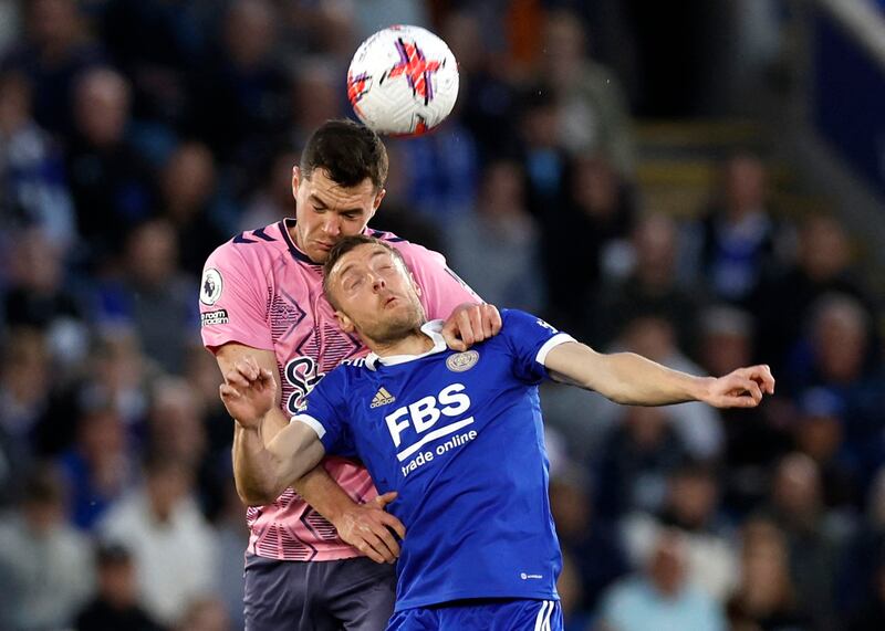 Michael Keane - 4, His deflection on Soyuncu’s shot made things harder for Pickford, he was left behind by Vardy for the second and then handled the ball for Leicester’s penalty. Was also turned inside out by Vardy before the striker hit the crossbar but had a more solid second half. Reuters