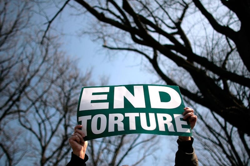 The US government’s use of techniques usually considered as torture has its many opponents. But 40 per cent of Americans voice some support for the practices. Chip Somodevilla / Getty Images