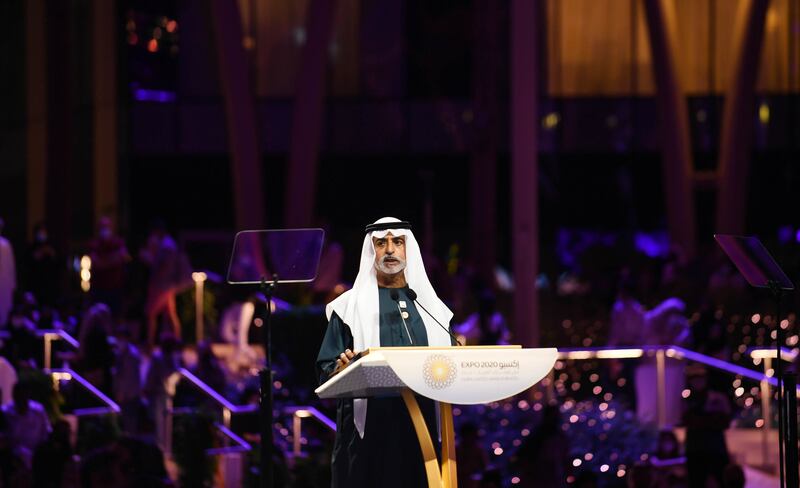 Sheikh Nahyan bin Mubarak, Minister of Tolerance of Co-existence, addresses the opening session of the eighth Forum for Promoting Peace in Muslim Societies at Expo 2020 Dubai.
All photos: Wam