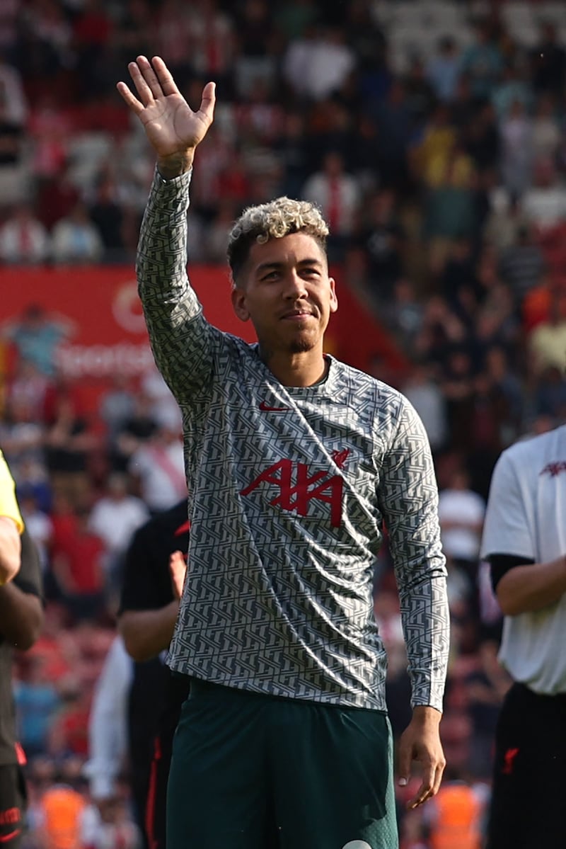 Roberto Firmino – 7. Capping off his Liverpool career with a goal in true Firmino fashion. The Brazil international showed excellent composure in the box by producing a dummy that wrong-footed both Southampton centre-backs, and he then finished strongly past the goalkeeper. There were good elements of link-up play too when he dropped into deeper areas. AFP