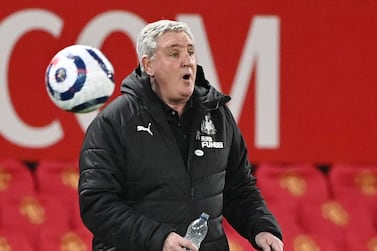 Newcastle United manager Steve Bruce. Reuters