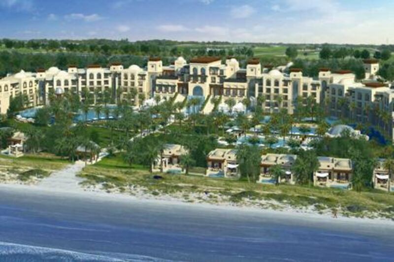 Rotana's 5-star hotel is now planned to open in 2015 on Abu Dhabi's Saadiyat Island. Picture courtesy TDIC