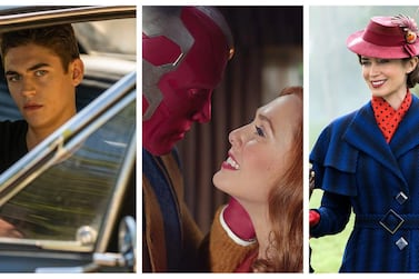 'After We Collided', 'WandaVision' and 'Mary Poppins Returns' are all coming to streaming services this January. Instagram, courtesy Marvel, courtesy Walt Disney