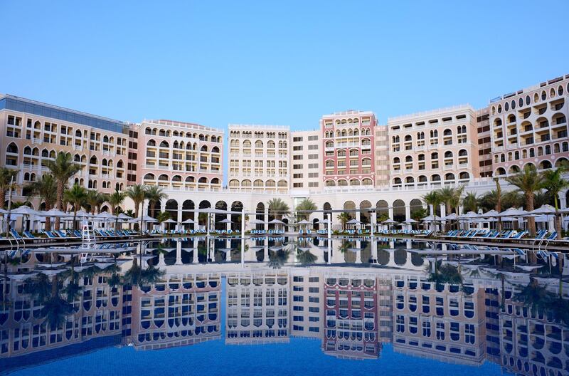Ritz Carlton Abu Dhabi, Grand Canal Swimming Pool for Jess Hill story on swim clubs, Oct. 2013
CREDIT: Courtesy Ritz Carlton Abu Dhabi