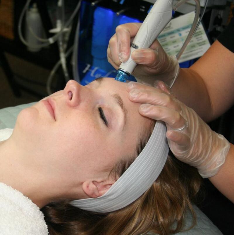 The HydraFacial at NStyle Lounge. courtesy Nstyle Beauty Lounge

