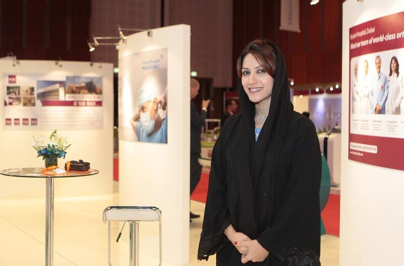 Dr Ibtesam Al Bastaki, director of health operations at DHA and chairwoman of the International Family Medicine Conference. Jeffrey E Biteng / The National