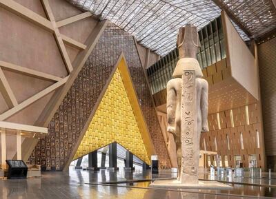 The Grand Egytian Museum, on the board of which Mansour is honoured to sit as a trustee, is destined to be 'one of the most popular on the planet'. Photo: Grand Egyptian Museum