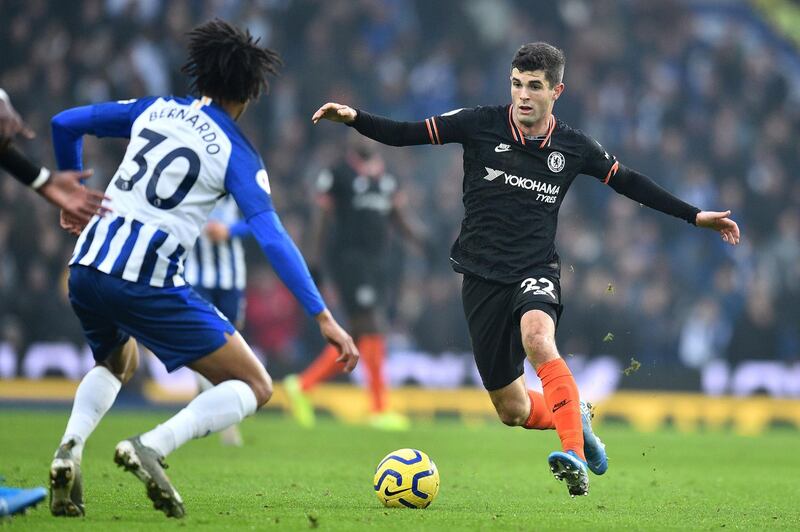 Christian Pulisic (Chelsea) - £132,917. AFP