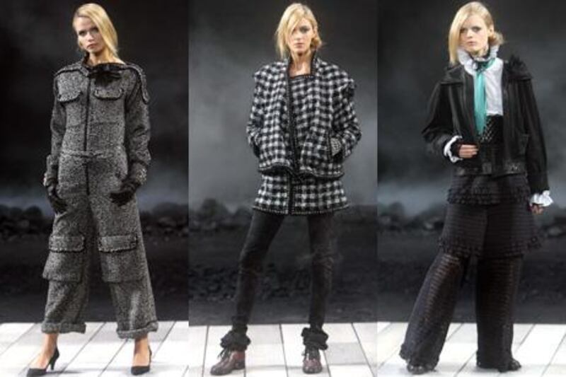 Chanel explores layering for its autumn/winter 2011 collection.