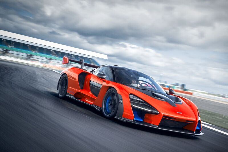 McLaren Senna at the Riyadh Car Show 2021.