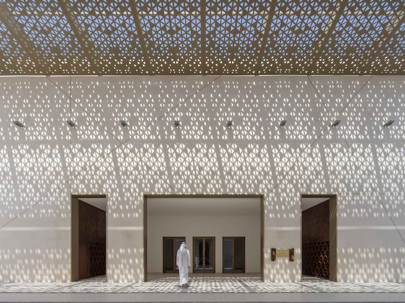 The Mosque of Light by Dabbagh Architects, the first mosque in the UAE designed by a woman, has been shortlisted in the Religion category at The World Architecturel Festival 2023. Photo: Gerry O'Leary 