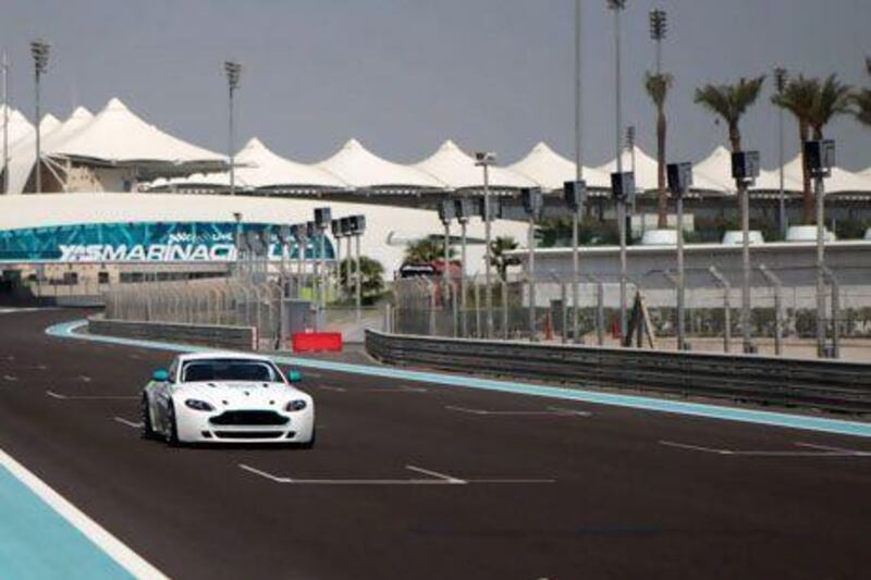 Yas Marina Circuit offers the chance to drive a real Aston Martin race car with instruction.