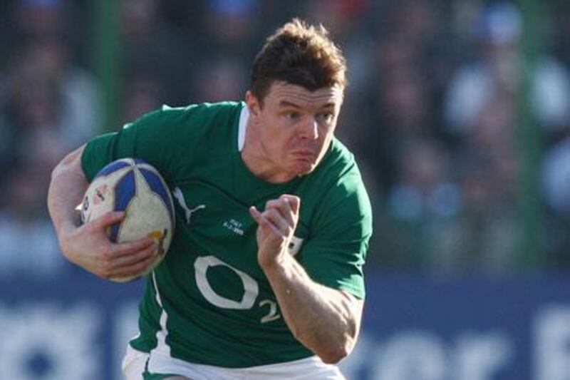 Ireland captain Brian O’Driscoll.