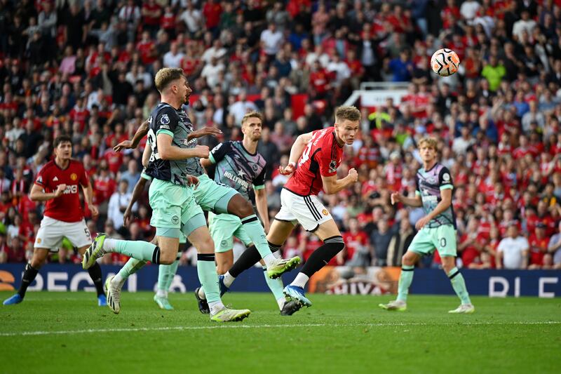 McTominay (Amrabat, 87'): 9/10 - On for Amrabat to a muted reaction. It was anything but when he equalised five minutes later. And the old stadium exploded in noise with his 97th minute header giving United three very welcome points. Hero. Getty