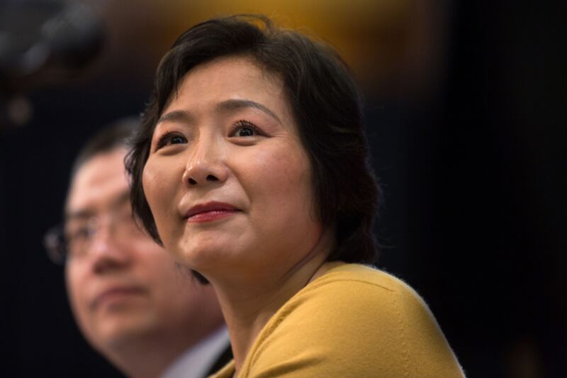 Wu Yajun, chairperson of Longfor Properties, is one of the world's richest self-made women with a net worth of $14.5 billion. Bloomberg