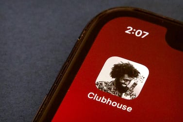Clubhouse is an invitation-only audio platform. Mark Schiefelbein / AP
