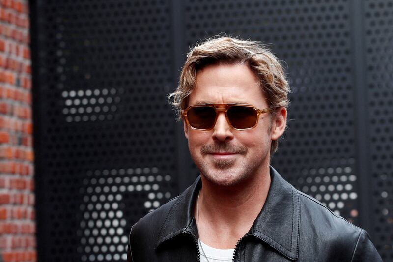 Actor Ryan Gosling at the Gucci show. Reuters