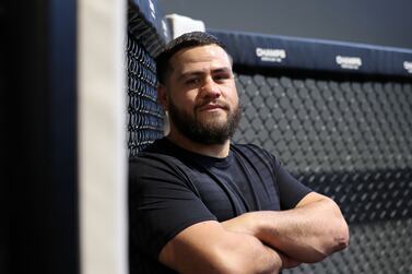 Australian heavyweight mixed martial artist Tai Tuivasa who is currently training in Dubai before his upcoming fight in the UFC with Derrick Lewis. Chris Whiteoak / The National
