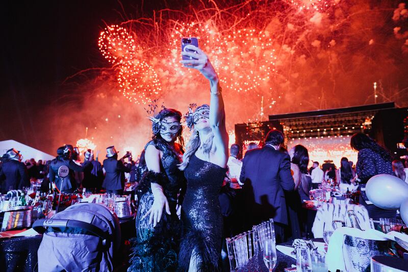 Atlantis the Palm New Year 2023 celebrations were full of glitz and glamour