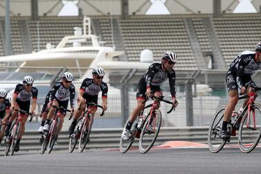 Abu Dhabi Police urges cyclists to stay on designated lanes after weekend crash. Getty images/ The National.