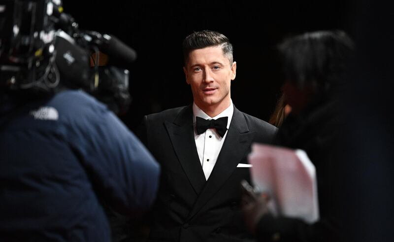 8) Robert Lewandowski (Bayern Munich). AFP