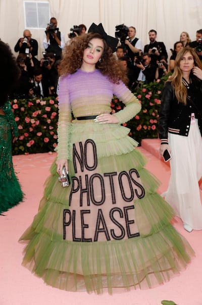 Metropolitan Museum of Art Costume Institute Gala - Met Gala - Camp: Notes on Fashion - Arrivals - New York City, U.S. - May 6, 2019 - Hailee Steinfeld. REUTERS/Andrew Kelly