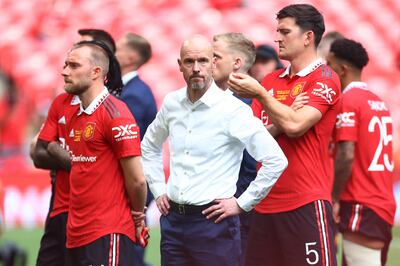 Manchester United manager Erik ten Hag is trying to plan for next season without knowing who the club owners are going to be. Reuters