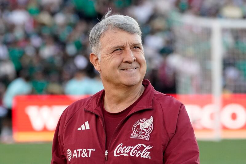 Gerardo Martino joins Inter Miami having most recently been in charge of the Mexico national team. AP