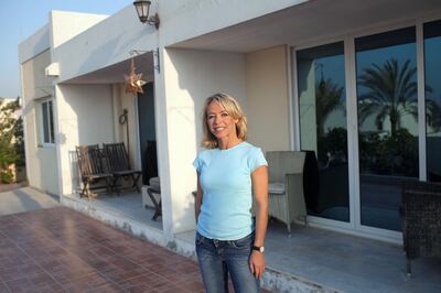 04.09.17. The new club at Jebel Ali Village, Dubai. Lucinda Smith a resident at the Jebel ali village, she has lived in the same house for 30 years.
Anna Nielsen for The National