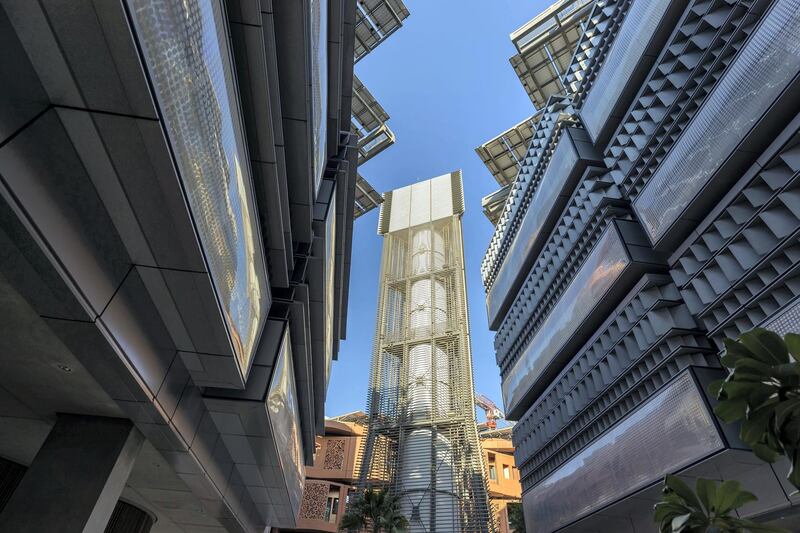 Abu Dhabi, United Arab Emirates - January 10th, 2018: General views of Masdar City. Wednesday, January 10th, 2018 at Masdar City, Abu Dhabi. Chris Whiteoak / The National