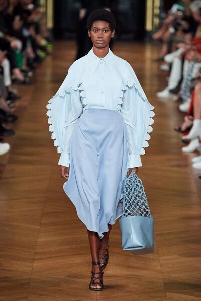 A macro bag at Stella McCartney ss20