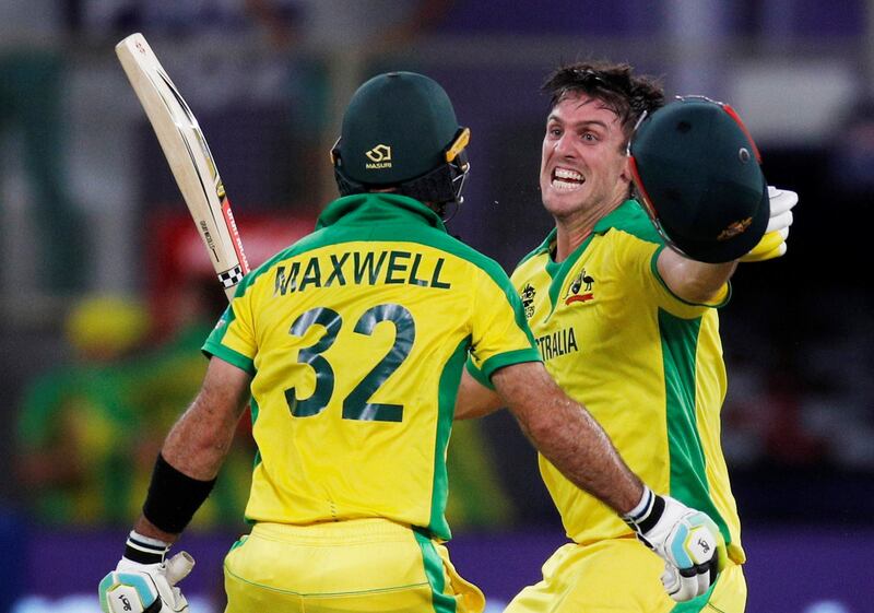 Australia's Mitchell Marsh scored 627 runs in 21 games and took eight wickets. But his biggest moment came in the final of the T20 World Cup where he scored a title-winning 77 against New Zealand. Reuters