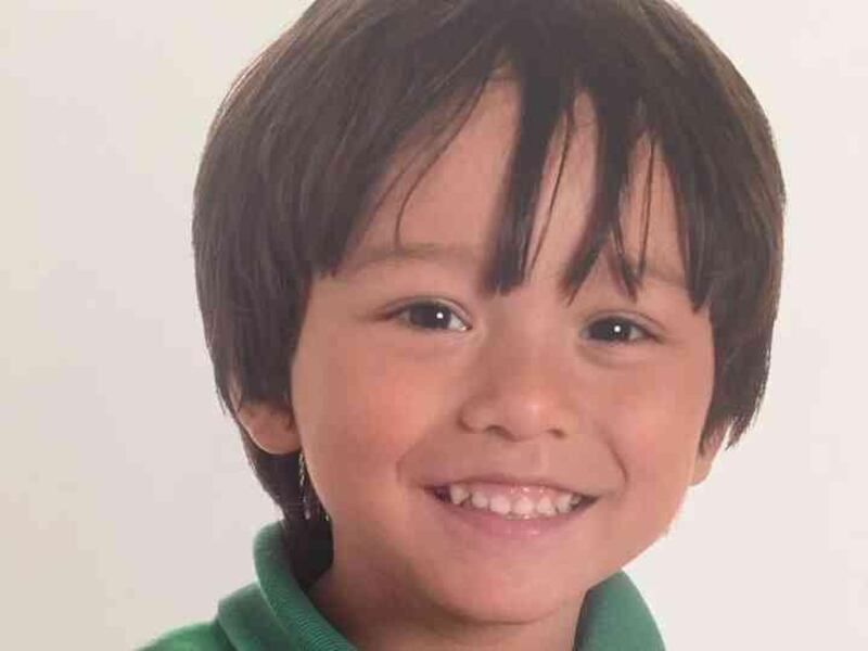 Julian Alessandro Cadman, 7, was reported missing by his family following the Barcelona attack. Tony Cadman / Facebook