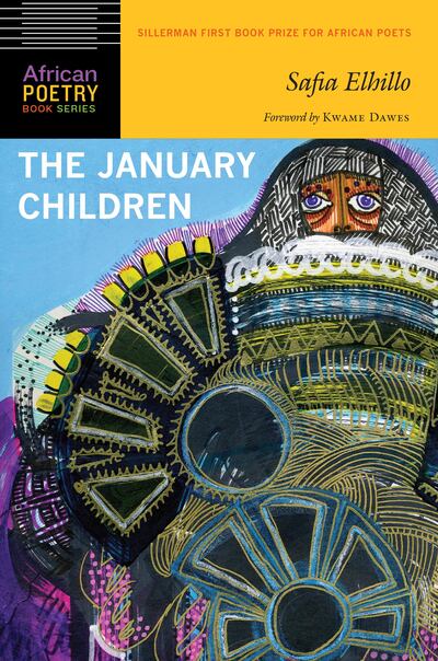 The January Children by Safia Elhillo. Courtesy  University of Nebraska Press