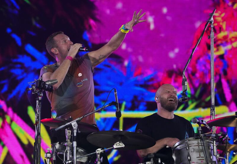 Coldplay have three nominations. Reuters