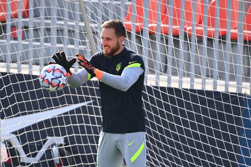 Atletico goalkeeper Jan Oblak. AFP