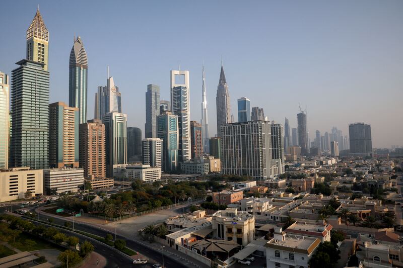 The Dubai skyline. The emirate attracted a record 837 FDI greenfield projects in 2022. Reuters