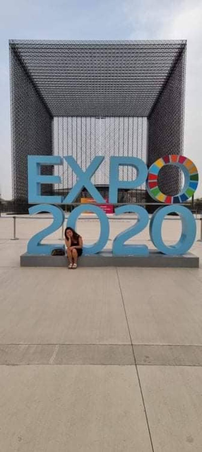 Rose Ibanez says seeing Expo 2020 Dubai without the crowds was a unique experience. Photo: Rose Ibanez