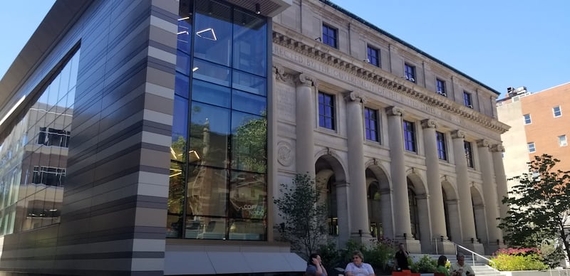 Charleston, West Virginia's capital, opened its refurbished library in May following a $34 million update. Photo: Stephen Starr