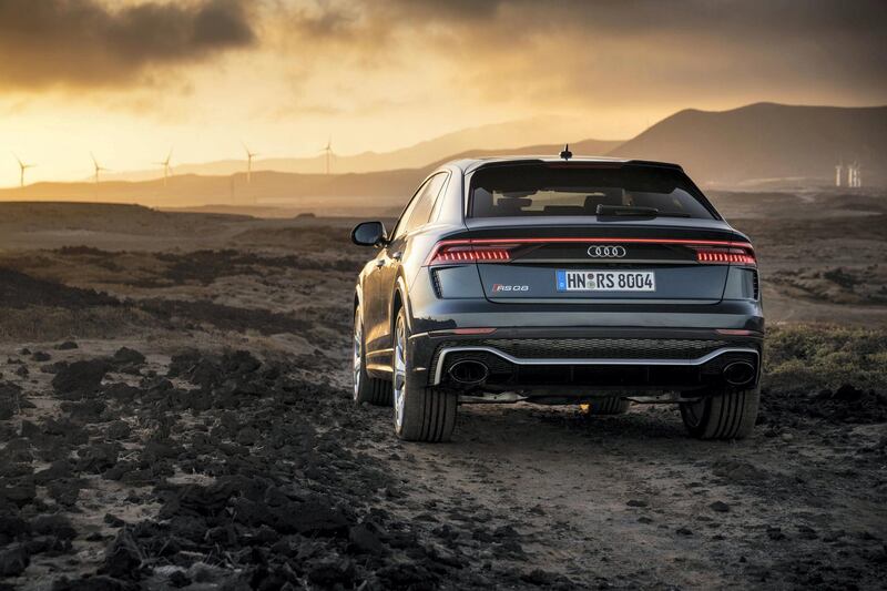 The Q8 can handle it off the tarmac.