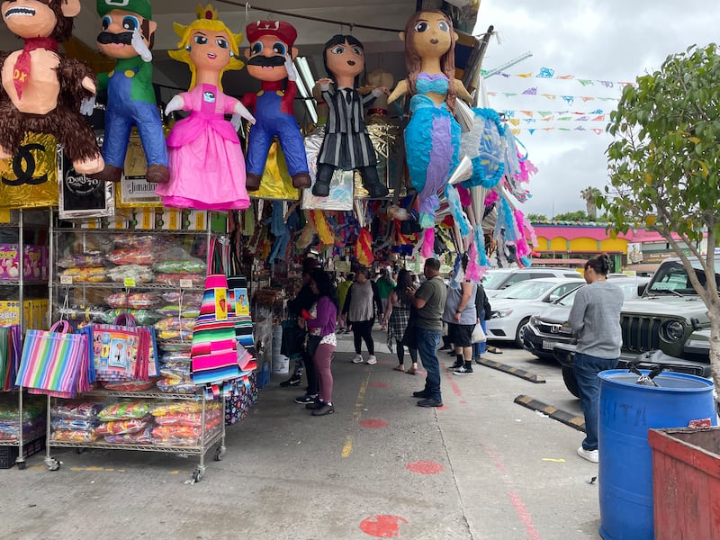 Mercado Hidalgo in Tijuana. Sara Ruthven / The National 