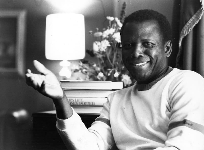 Sidney Poitier poses for a portrait in 1980. Getty Images