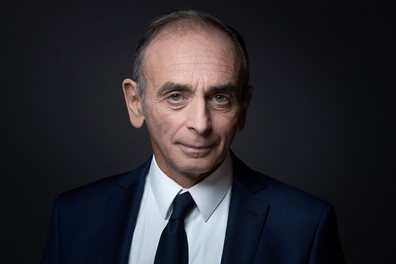 French far-right party Reconquete's presidential candidate, Eric Zemmour. AFP