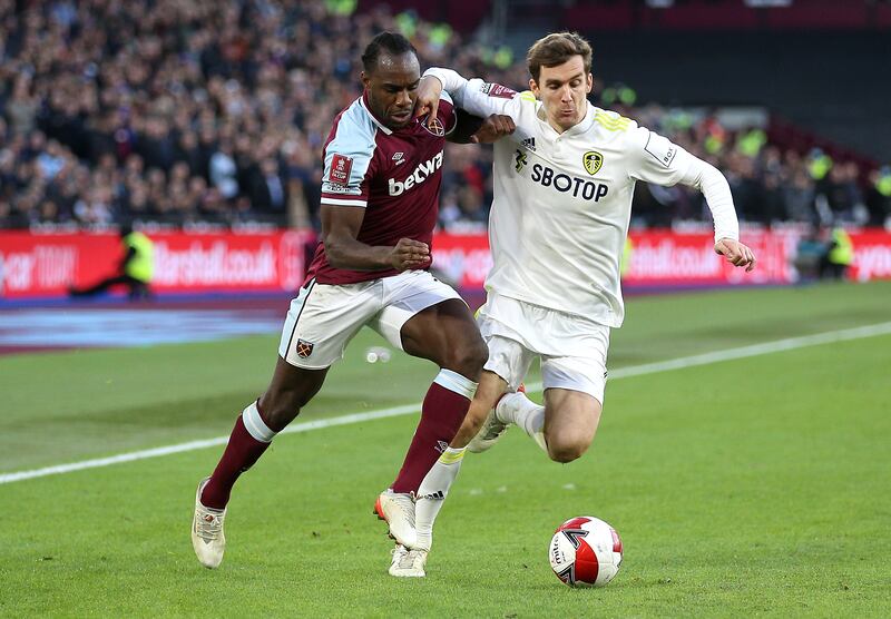 Michail Antonio 9 – Constant threat to the Leeds defence and repeatably found success on the left. Great hold up play and a clever pass to Vlasic led to West Ham’s opening goal. He followed this up with an assist late in the second half to secure West Ham victory. PA