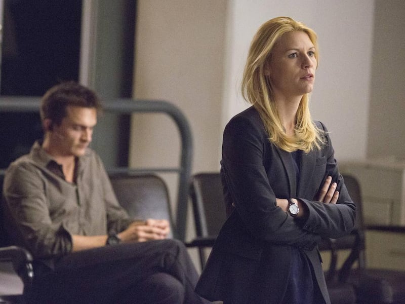 Homeland,starring Rupert Friend and Claire Danes, has been heavily criticised for portraying Arabs in a negative light. Kent Smith / Showtime