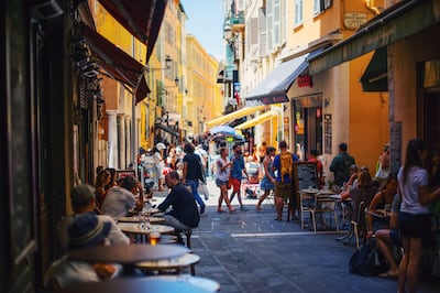France's Cote d'Azur is dotted with high-end restaurants and five-star hotels. Photo: Paul Rysz